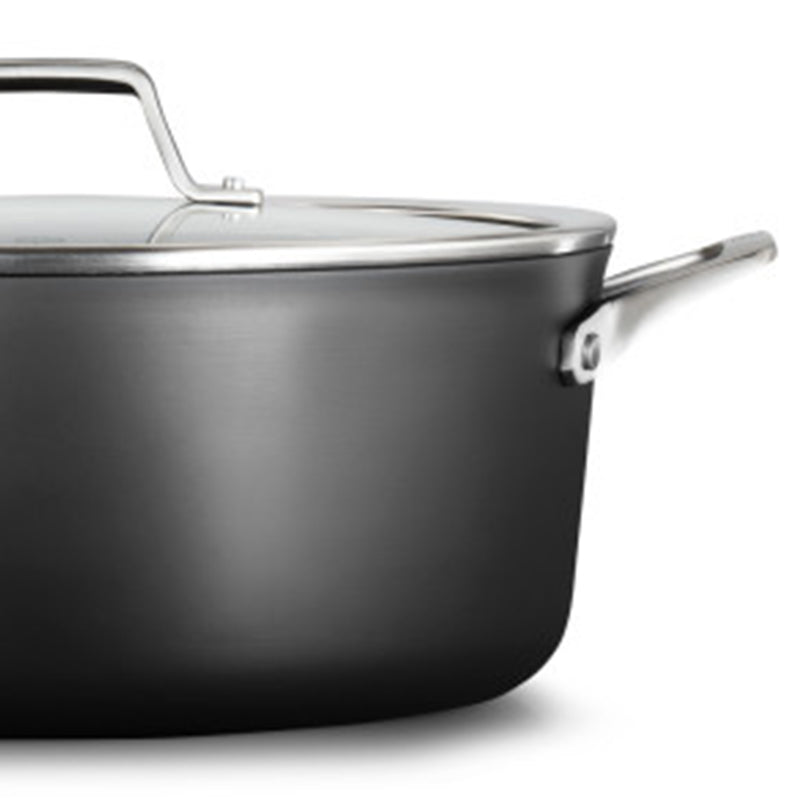 Calphalon Premier Space Saving 8.5 Quart Hard-Anodized Nonstick Dutch Oven w/Lid