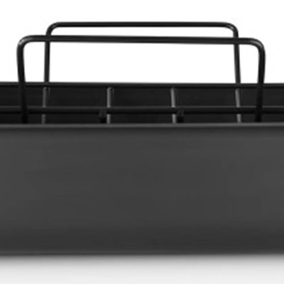 Calphalon Premier 16 Inch Hard Anodized Nonstick Roasting Pan with Elevated Rack - VMInnovations