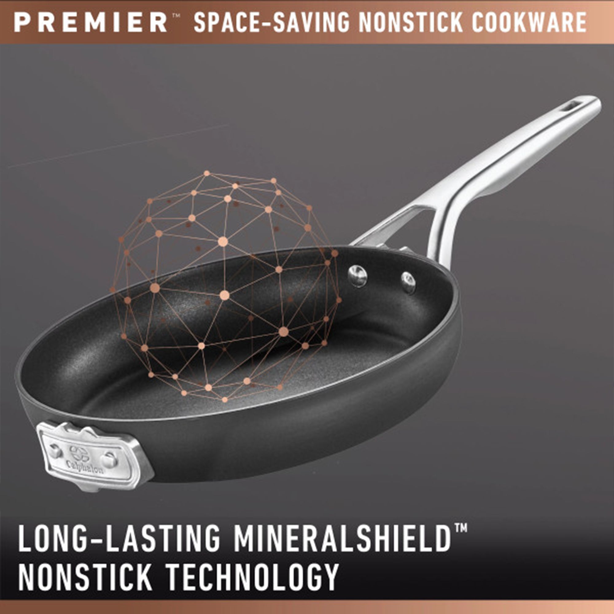 Premier 13 Inch Hard Anodized MineralShield Nonstick Flat Wok Pan (Used) - VMInnovations