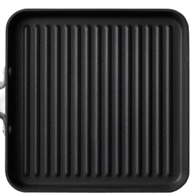 Calphalon Premier 11in Durable Hard-Anodized Oven Safe Nonstick Square Grill Pan - VMInnovations