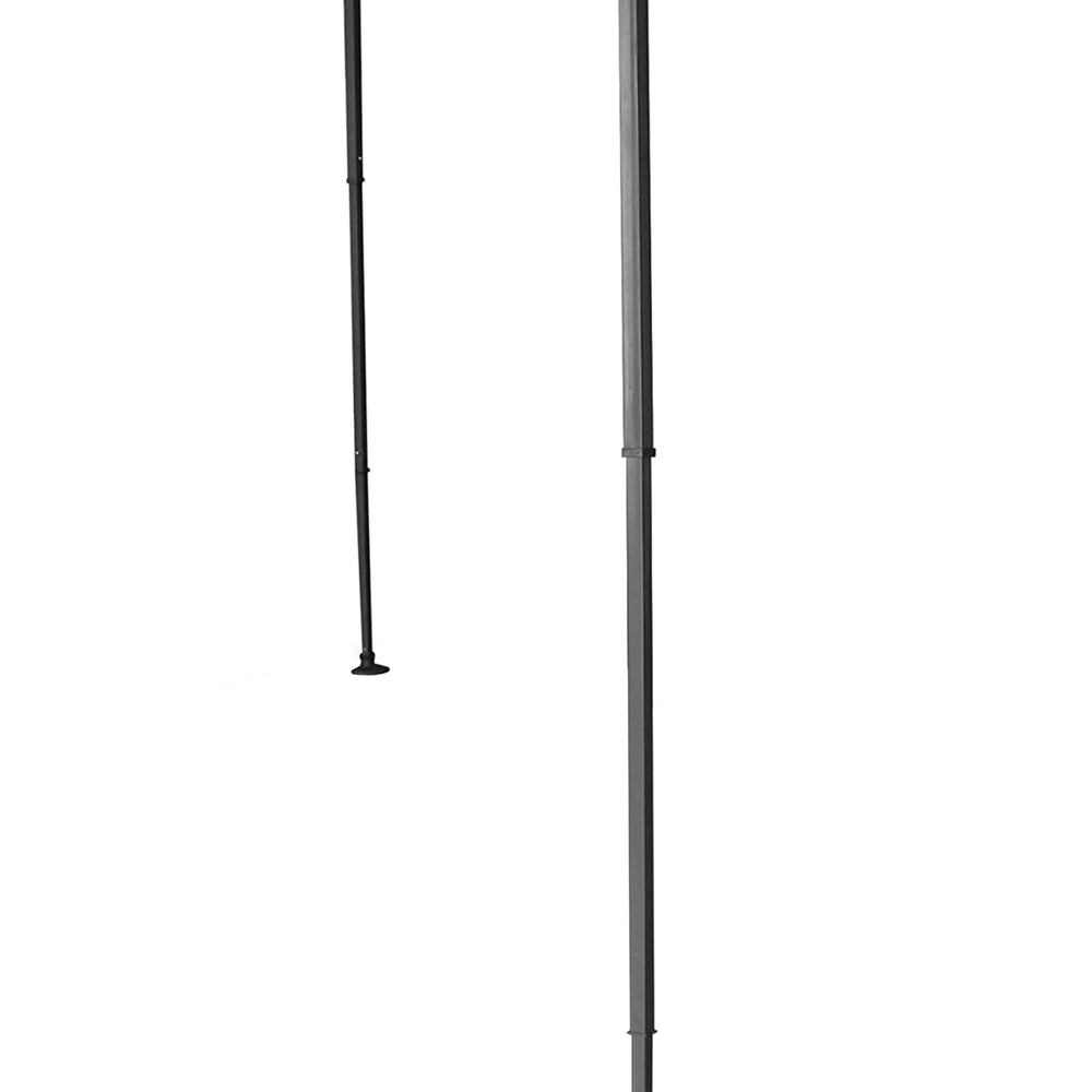 8'x8' Base 6.5'x6.5' Top Instant Pop Up Canopy w/Carry Bag, Gray (Used) - VMInnovations