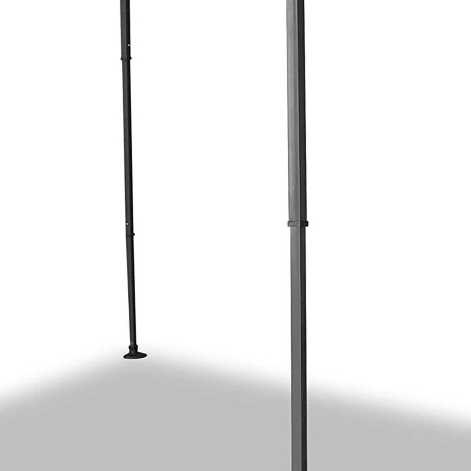 Crown Shades 8'x8' Base 6.5'x6.5' Top Pop Up Canopy w/Carry Bag, Beige (Used) - VMInnovations