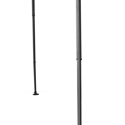 Crown Shades 8'x8' Base 6.5'x6.5' Top Pop Up Canopy w/Carry Bag, Blue (Open Box) - VMInnovations