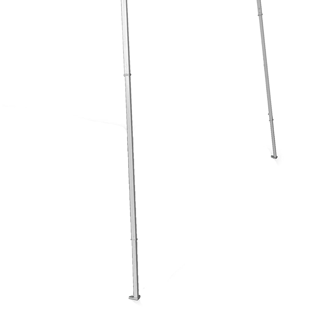 Crown Shades 10' x 10' Base 8' x 8' Top  Pop Up Canopy w/Carry Bag, Blue (Used) - VMInnovations