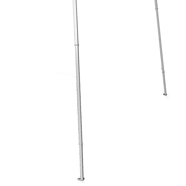 Crown Shades 10' x 10' Base 8' x 8' Top  Pop Up Canopy w/Carry Bag, Blue (Used) - VMInnovations