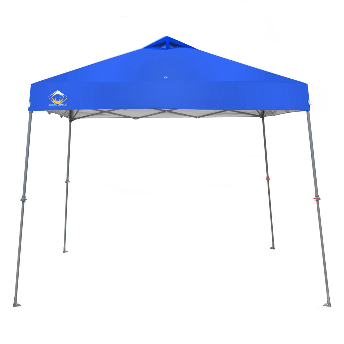 11' x 11' Base 9' x 9' Top Instant Pop Up Canopy w/Carry Bag, Blue (Open Box)