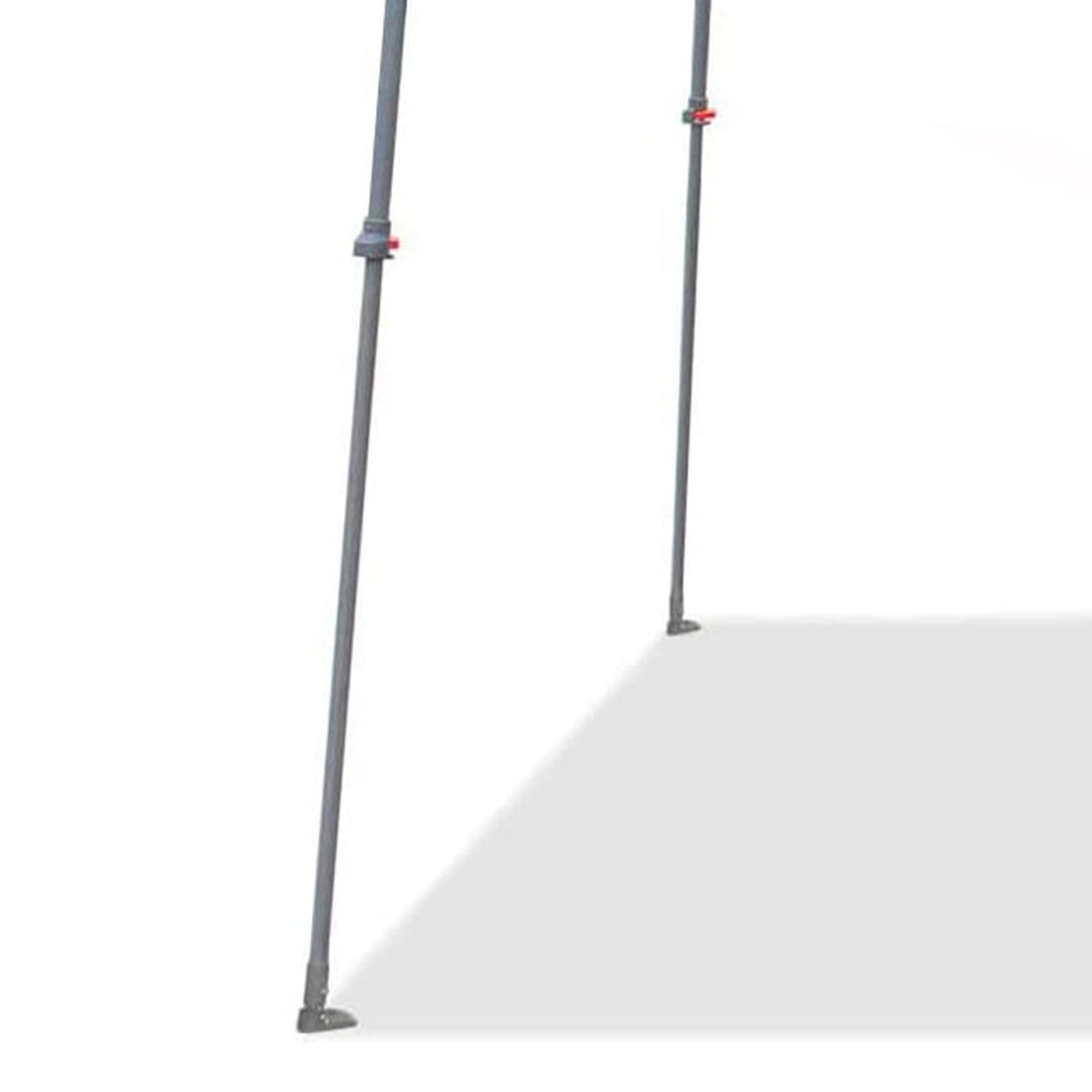 Crown Shades 11' x 11' Base 9' x 9' Top Pop Up Canopy w/Carry Bag, Red(Open Box) - VMInnovations