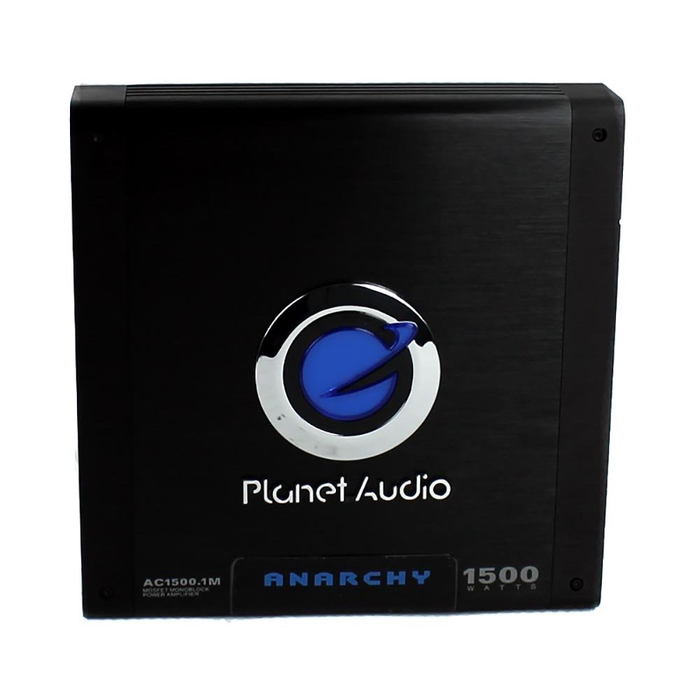 Planet Audio 10 Inch Subwoofer (2 Pack) & AC15001M Car Audio Amplifier w/ Remote