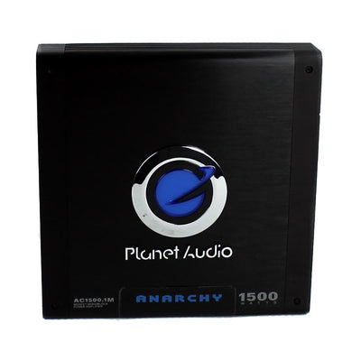 Planet Audio AC15001M 1500W Mono Block Car Audio Amplifier w/ Remote (4 Pack) - VMInnovations