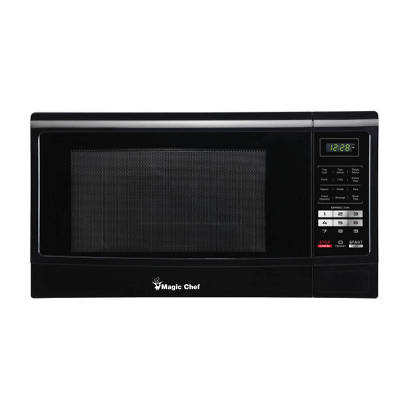 Magic Chef Microwave Oven w/6 Cook Modes & 11 Power Levels,Black(Used)