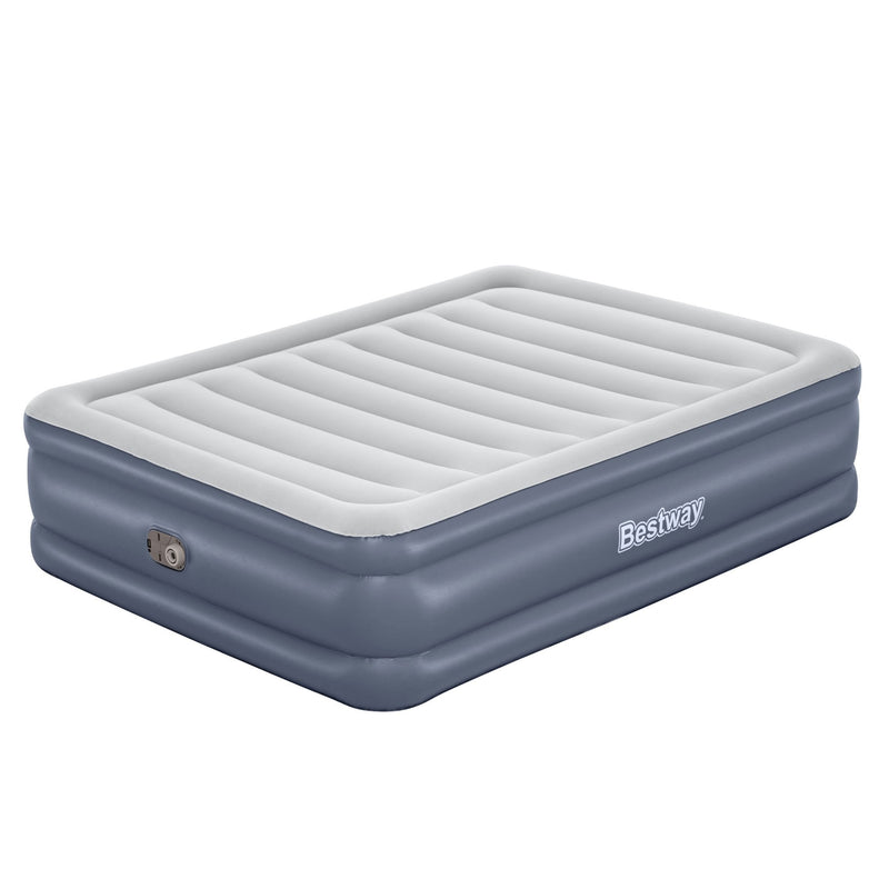 Tritech Air Mattress w/Built-in AC Pump & Antimicrobial Coating, Queen (Used)