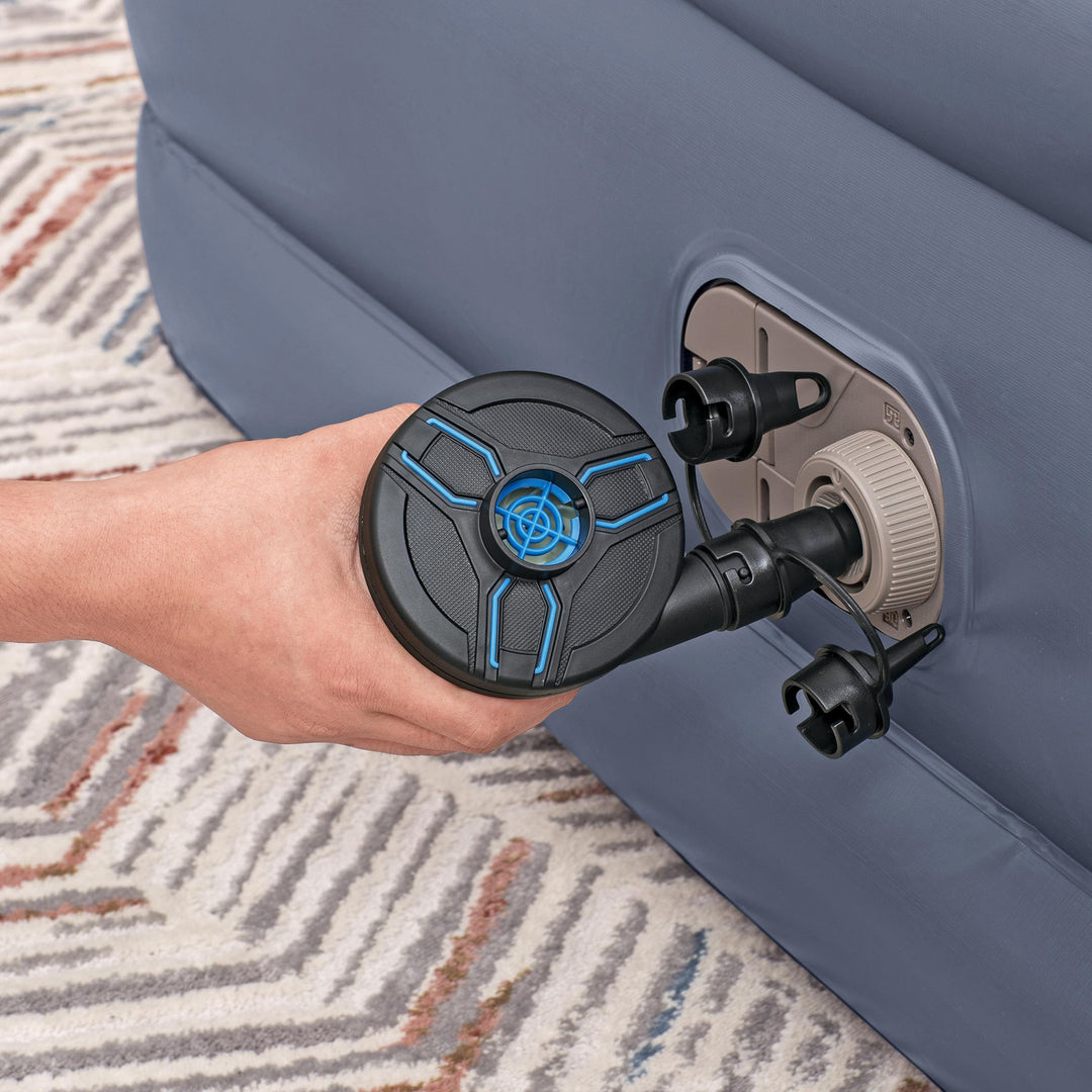 Bestway Tritech AirBed w/Built-in Pump & Antimicrobial Coating, Queen (Open Box) - VMInnovations