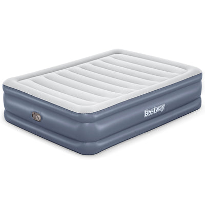 Tritech Air Mattress w/Built-in AC Pump & Antimicrobial Coating, Queen (Used)