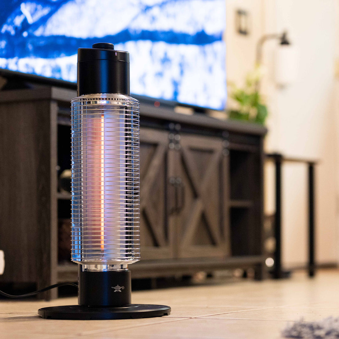 Sengoku HeatMate Portable Instant Graphite Tower Electric Heater, Black (Used) - VMInnovations
