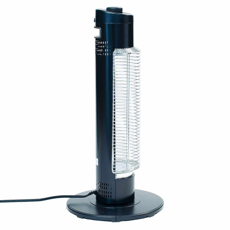 Sengoku HeatMate Portable Graphite Medium Tower Electric Heater, Black(Open Box)