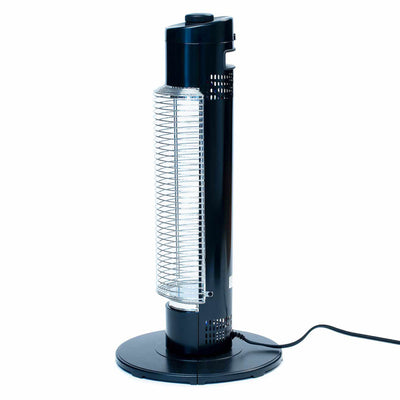 Sengoku HeatMate Portable Graphite Medium Tower Electric Heater, Black(Open Box)