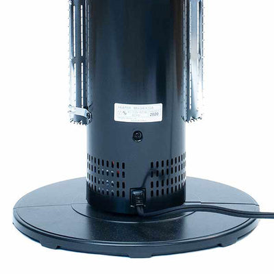 Sengoku HeatMate Portable Instant Graphite Tower Electric Heater, Black (Used)