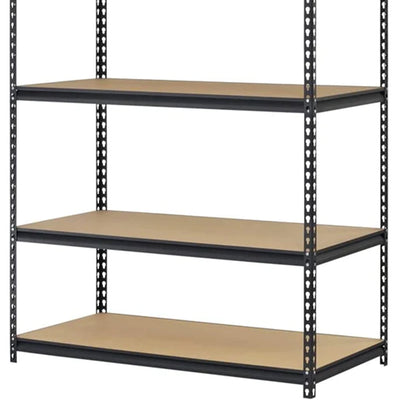 Juggernaut Storage 18" x 72" 5 Steel Utility Shelving Unit, Black (Open Box) - VMInnovations