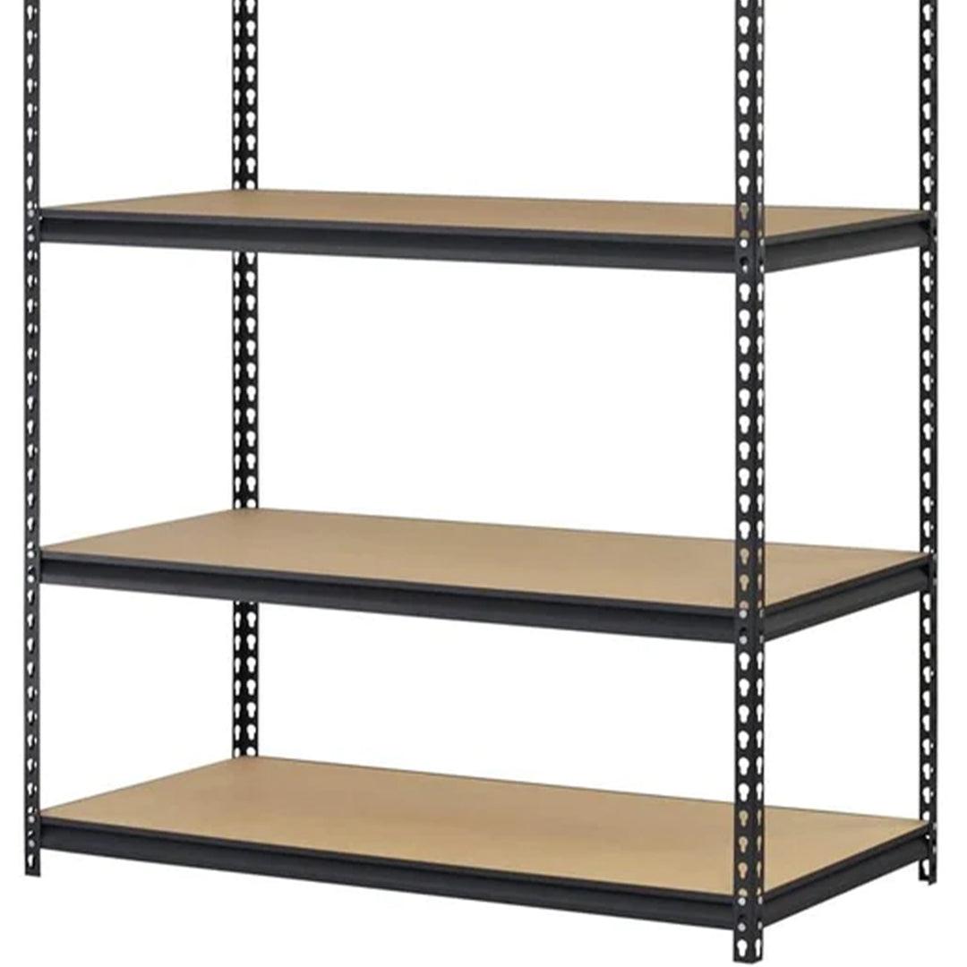 Juggernaut Storage 18" x 72" 5 Steel Utility Shelving Unit, Black (Open Box)