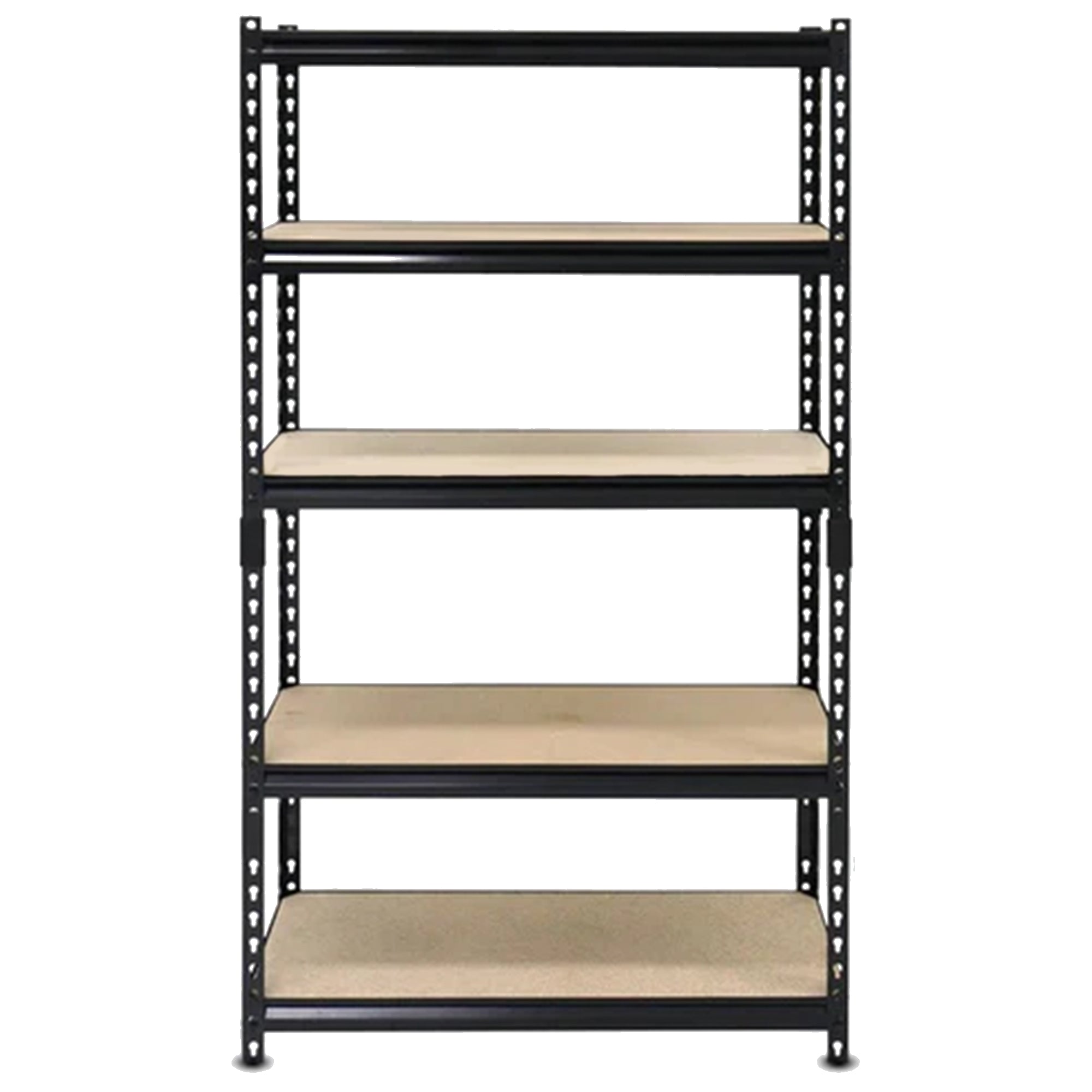 24" x 72" 5 Shelf Steel Utility Shelving Storage Unit, Black (For Parts) - VMInnovations