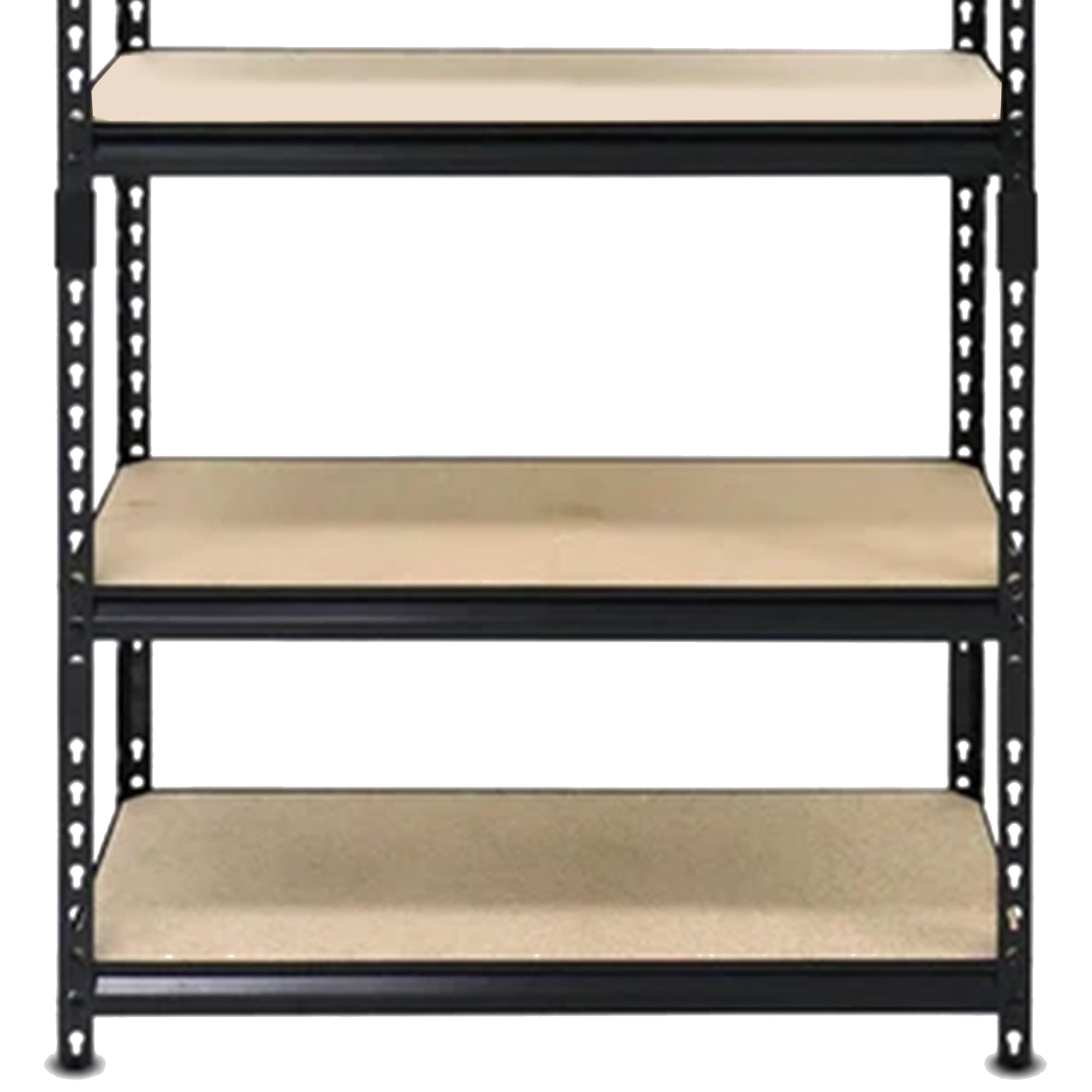24" x 72" 5 Shelf Steel Utility Shelving Storage Unit, Black (For Parts) - VMInnovations