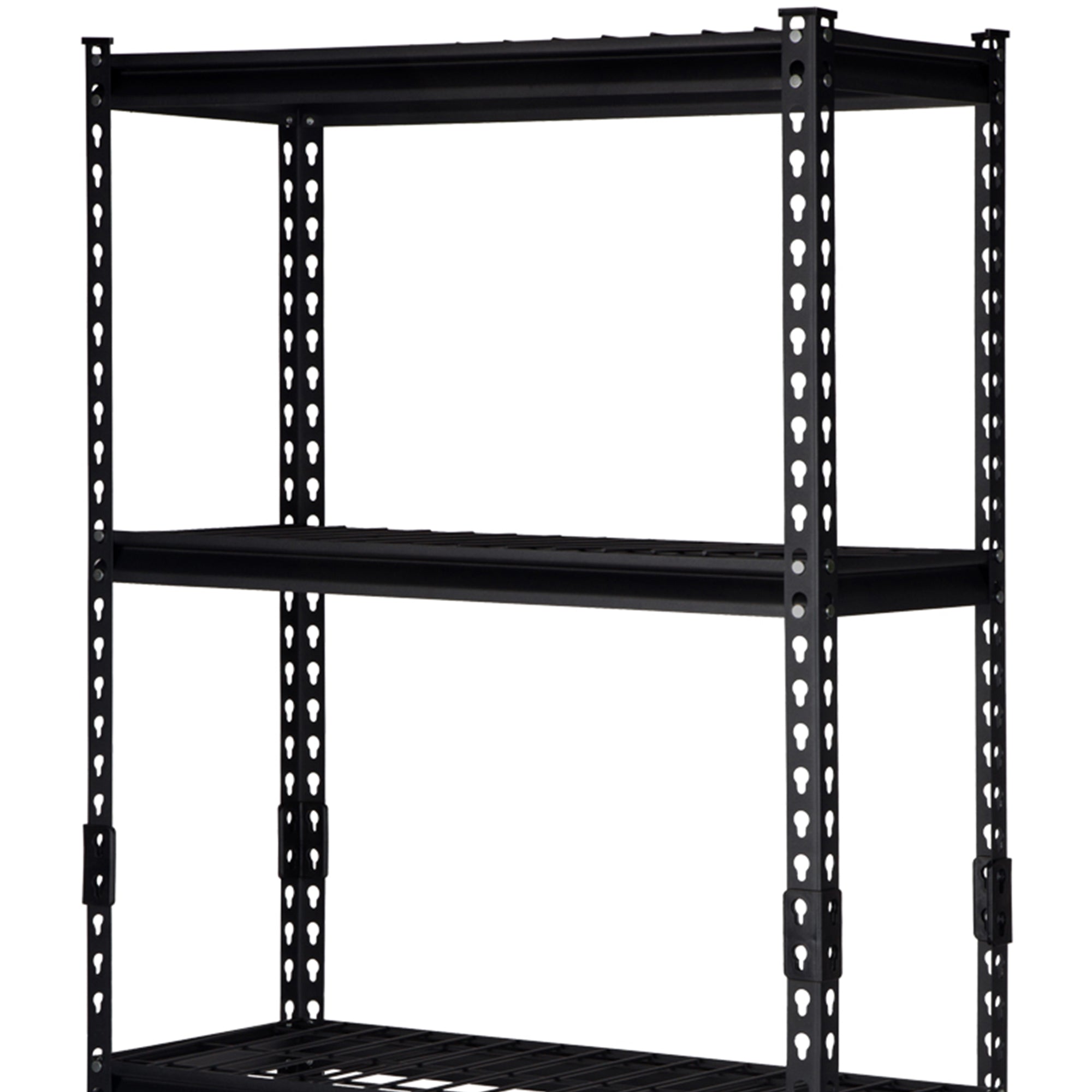 Pachira 30"W x 60"H 4 Shelf Shelving for Home & Office Organizing, Black (Used) - VMInnovations