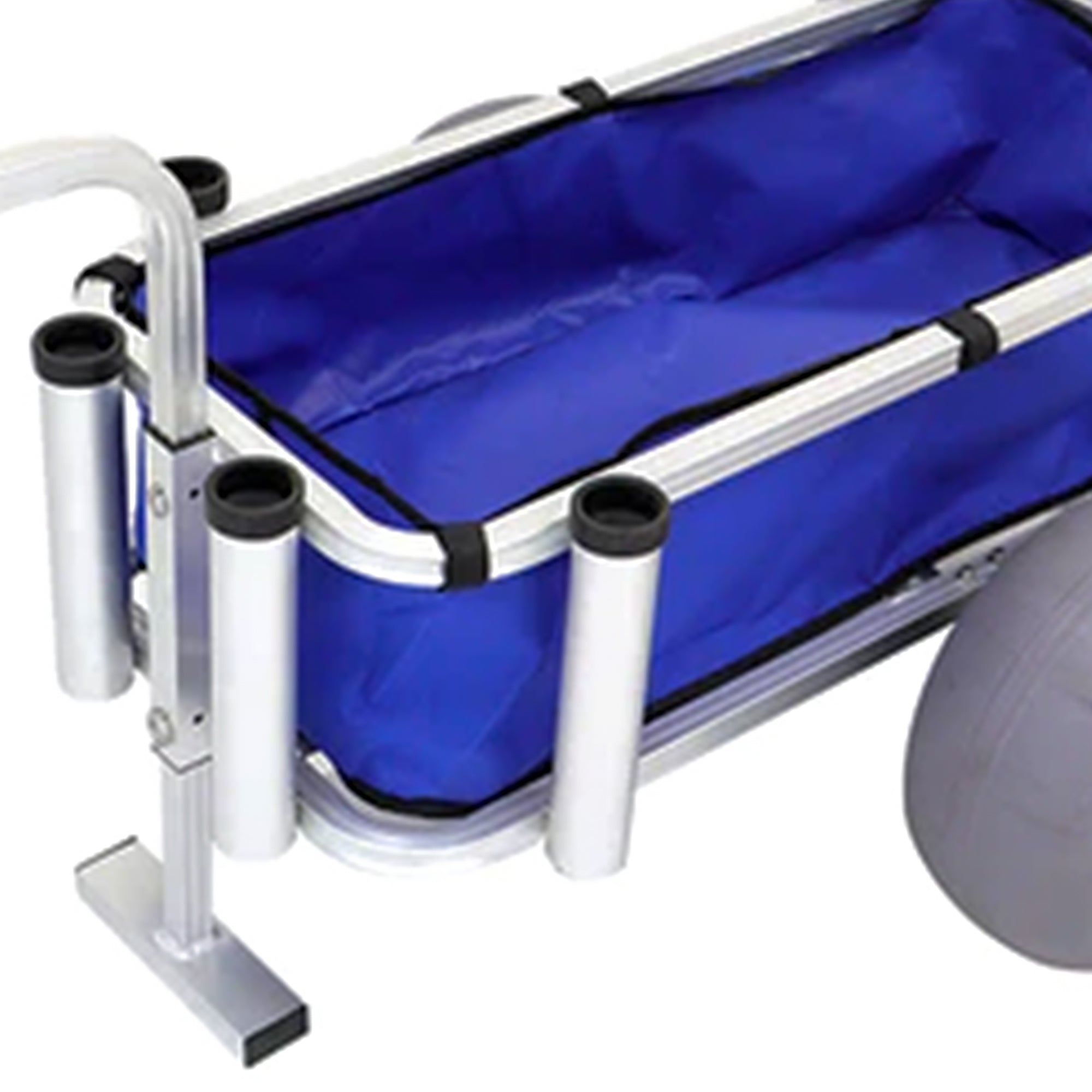 Juggernaut Storage Fishing Gear & Marine Equipment Utility Cart, Blue (Used) - VMInnovations