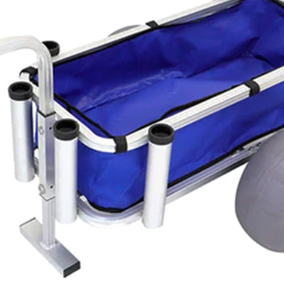 Juggernaut Storage Fishing Gear & Marine Equipment Utility Cart, Blue (Used) - VMInnovations