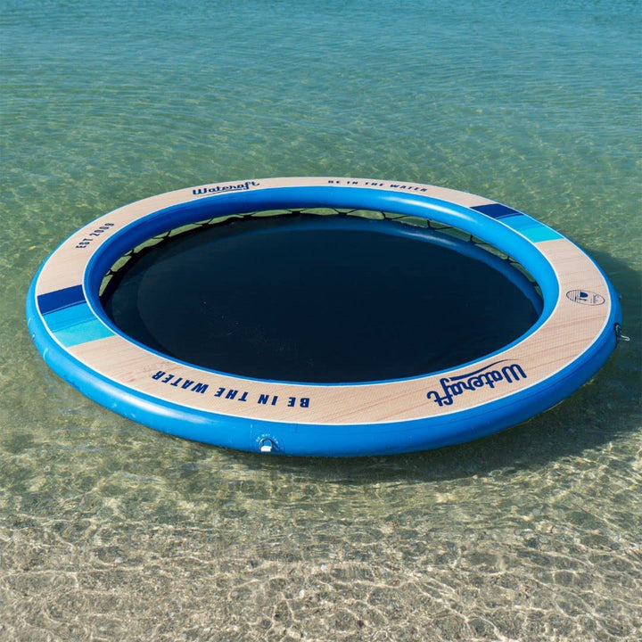 WateRaft Floating Inflatable Dock with Mesh Net, Supports Up To 6 Adults (Used) - VMInnovations