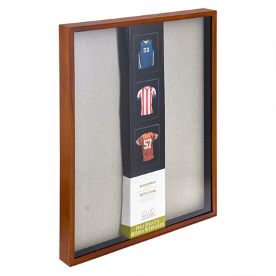 Studio Decor 24"x30" Large Easy Back Loading Shadow Box Frame, Walnut(2pk)(Used) - VMInnovations