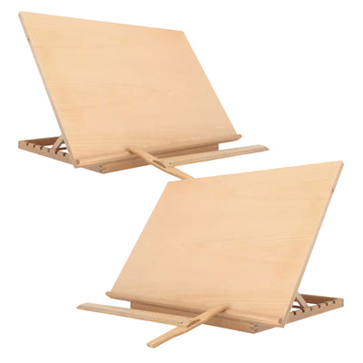 Artist's Loft Adjustable Media Tabletop Surface Easel w/T Square (2 Pk) (Used) - VMInnovations