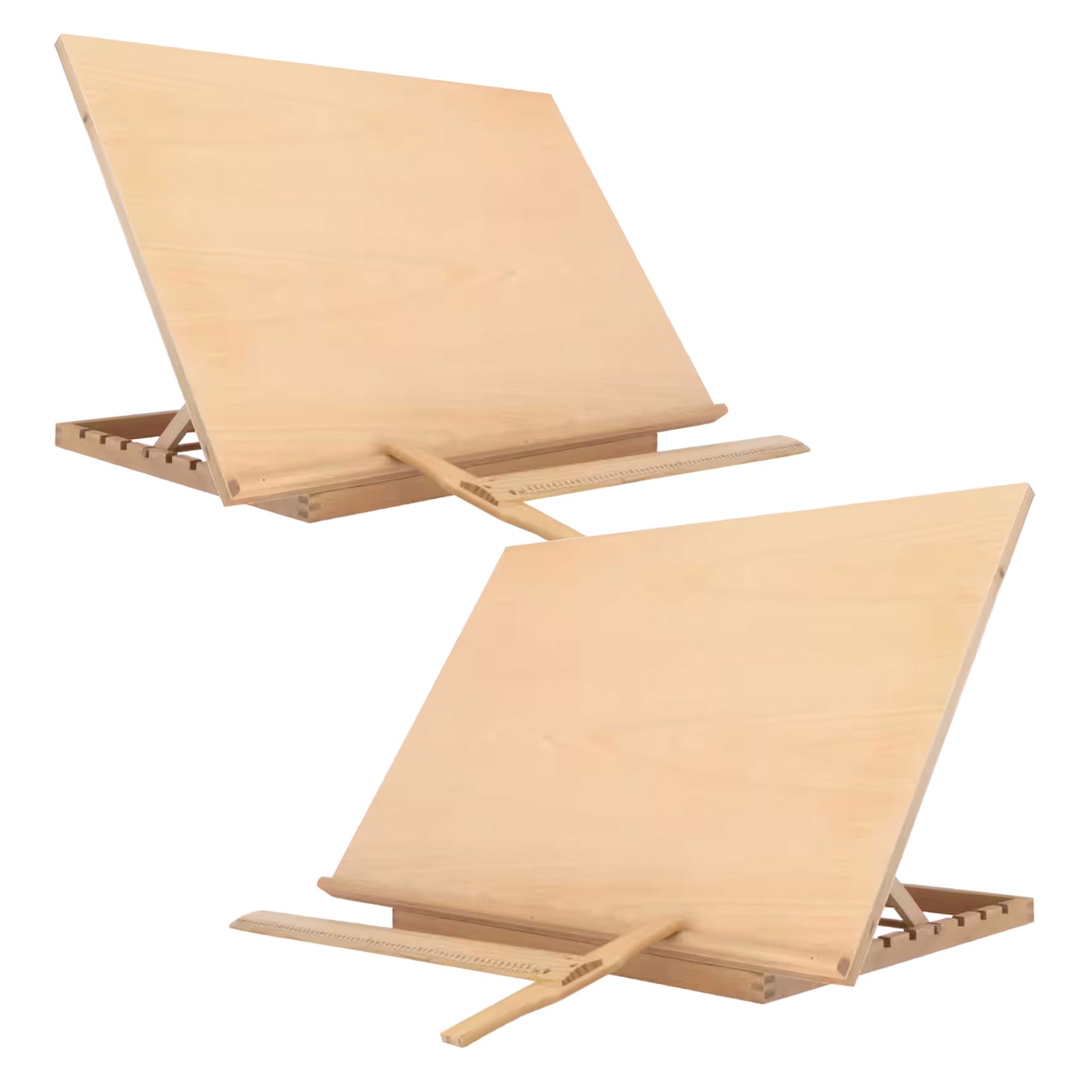 Artist's Loft Adjustable Media Tabletop Surface Easel w/T Square (2 Pk) (Used) - VMInnovations