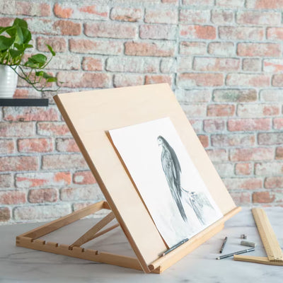 Artist's Loft Adjustable Media Tabletop Surface Easel w/T Square (2 Pk) (Used) - VMInnovations