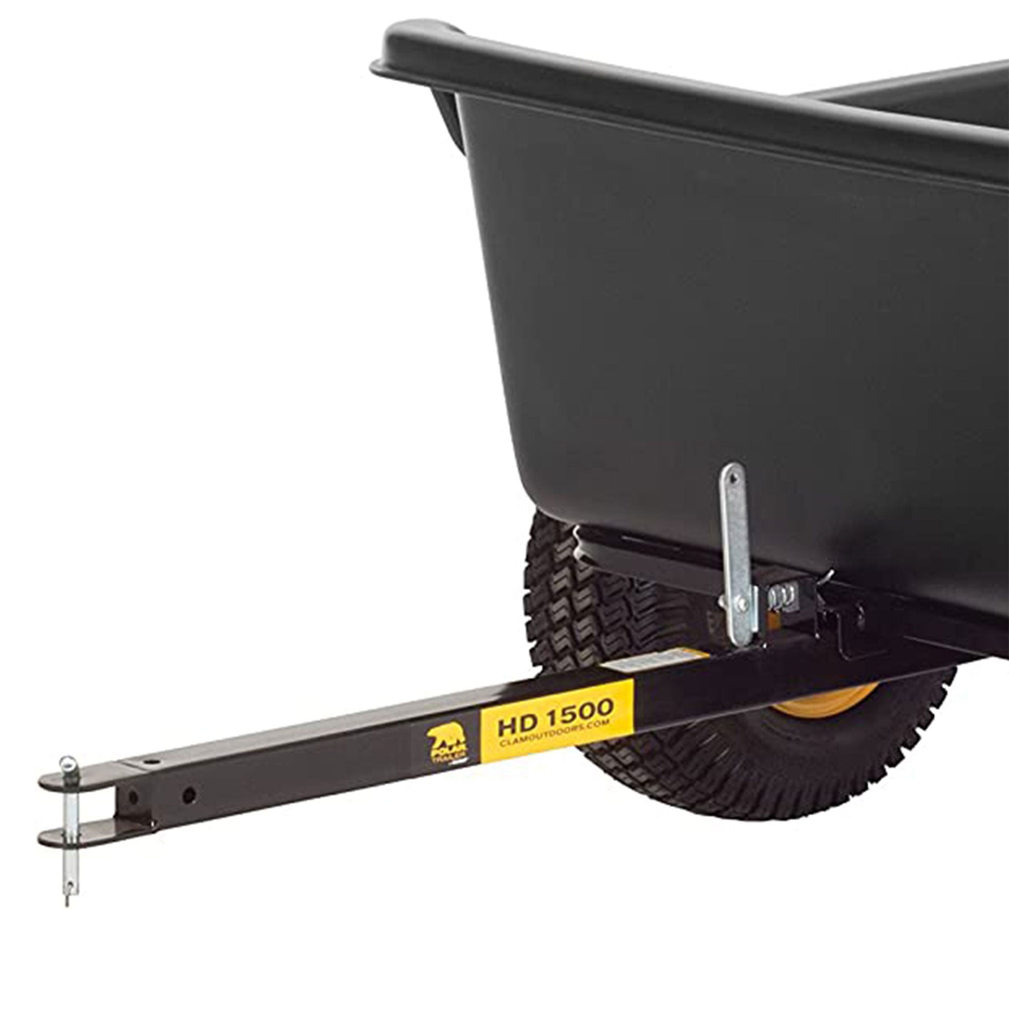 Polar Trailer 2" Coupler Kit with HD 1500TA Steel Tandem Axle Hauling Trailer