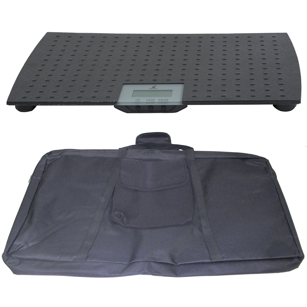 Redmon Large Rubber Precision Digital Pet Weight Scale with Carrier Tote Bag