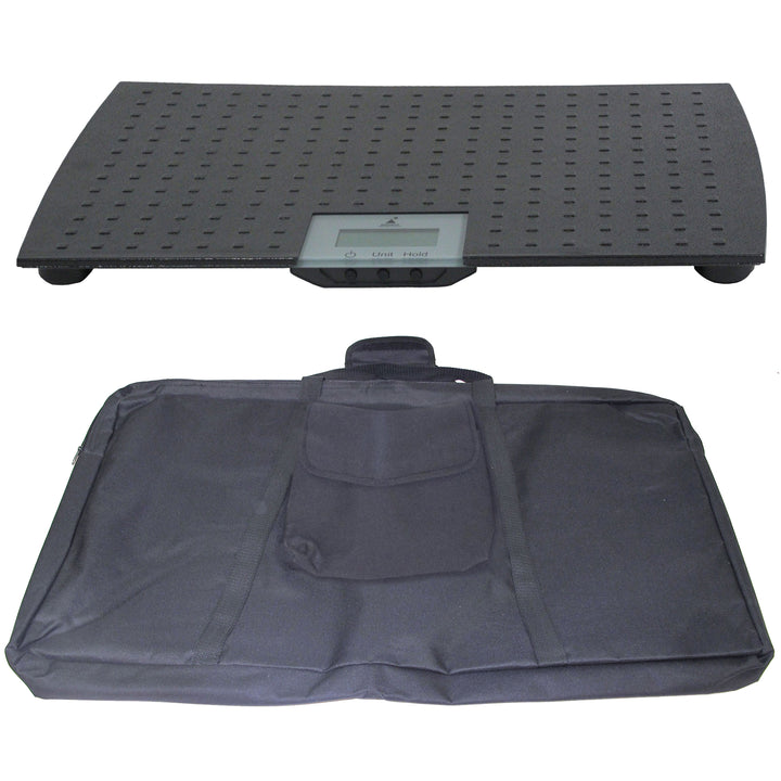 Redmon Large Rubber Precision Digital Pet Weight Scale with Carrier Tote Bag