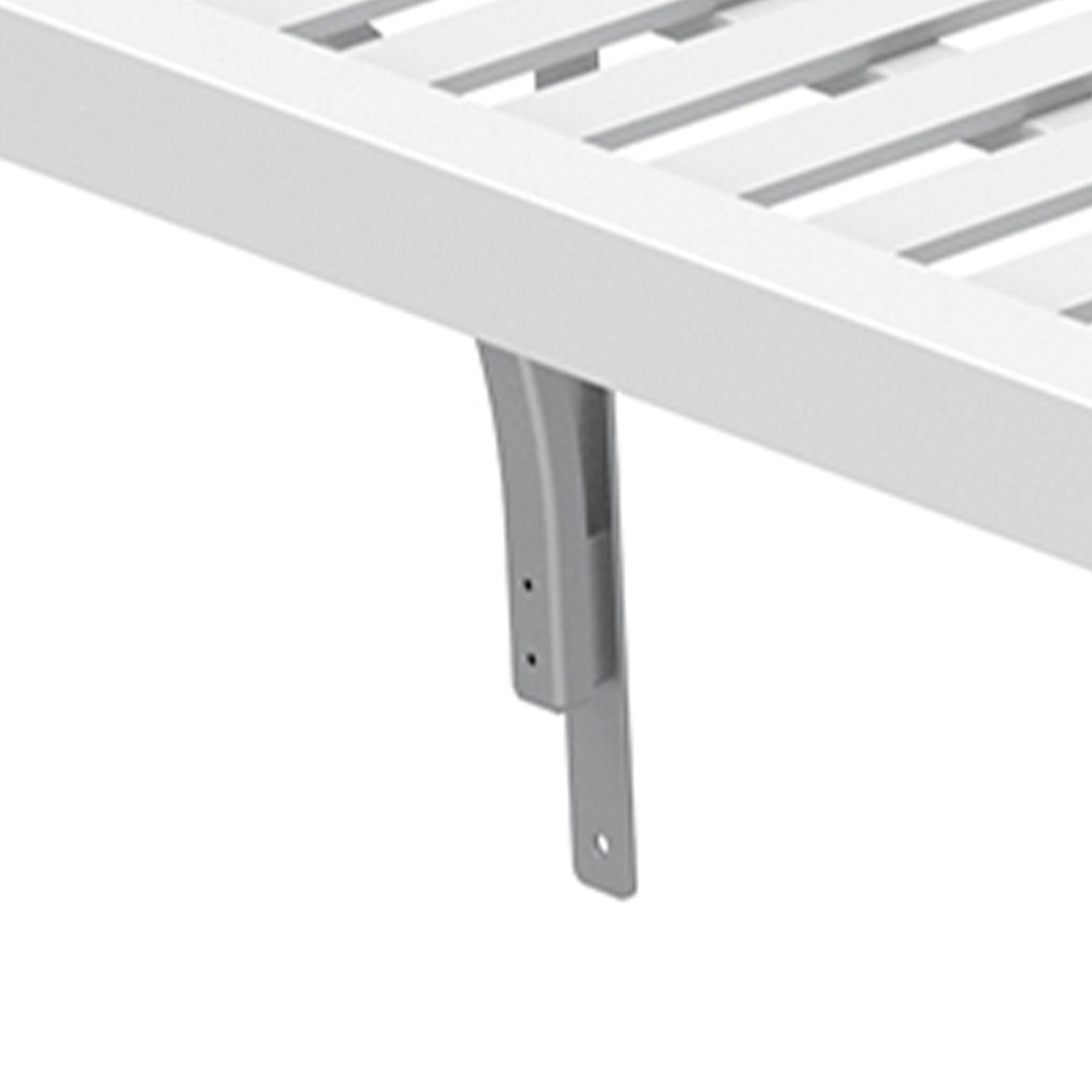 ClosetMaid Ventilated 48 x 12" Home Storage Versatile Closet Shelf Unit, White - VMInnovations