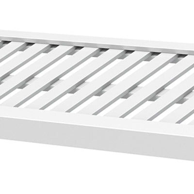 ClosetMaid Ventilated 48 x 12" Home Storage Versatile Closet Shelf Unit, White - VMInnovations