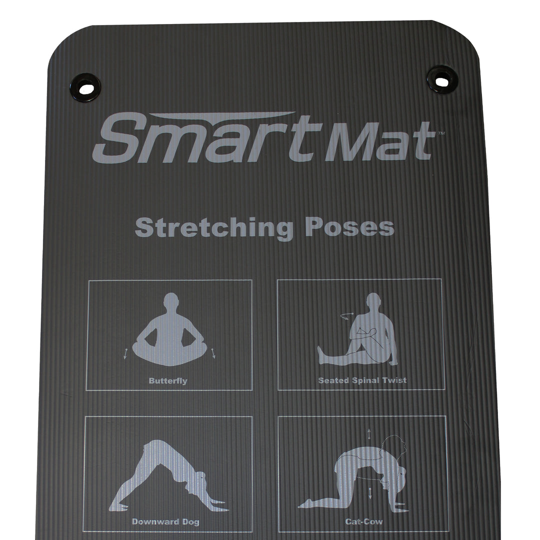 Prism Fitness Extra Thick Self Guided Exercise Mat w/Carry Strap (Open Box)