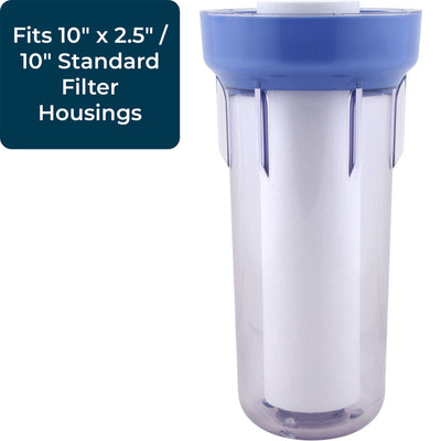 SpiroPure 10"x2.5" 5 Micron Melt-Blown Polypropylene Filter (24 Pk)(Open Box) - VMInnovations