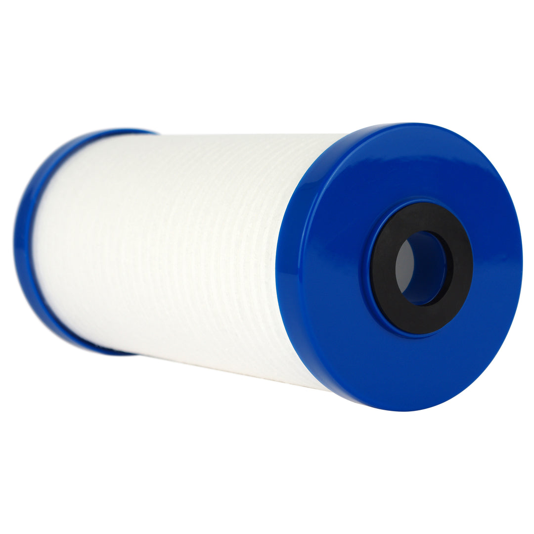 SpiroPure 10 x 4.5" Grooved Sediment Water Filter Cartridge, 5 Micron(8pk)(Used)