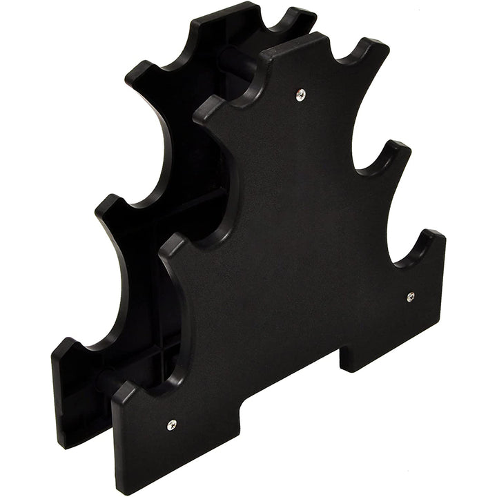 BalanceFrom Fitness 2, 3, and 5LB Neoprene Coated Dumbbell Set w/Stand(Open Box) - VMInnovations