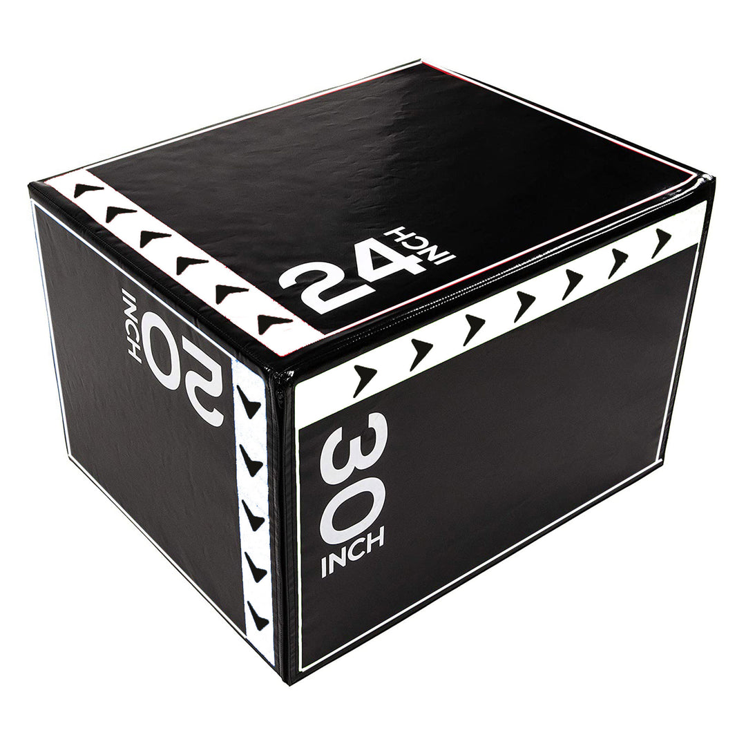 BalanceFrom 60lb Versatile 3-in-1 Plyometric Jumping Exercise Box (Open Box)