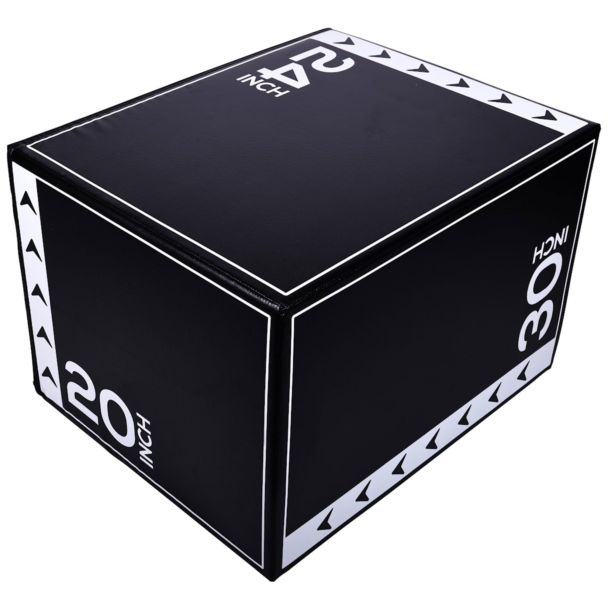 Fitness 16 Pound Versatile 3-in-1 Plyometric Jumping Exercise Box (Used) - VMInnovations