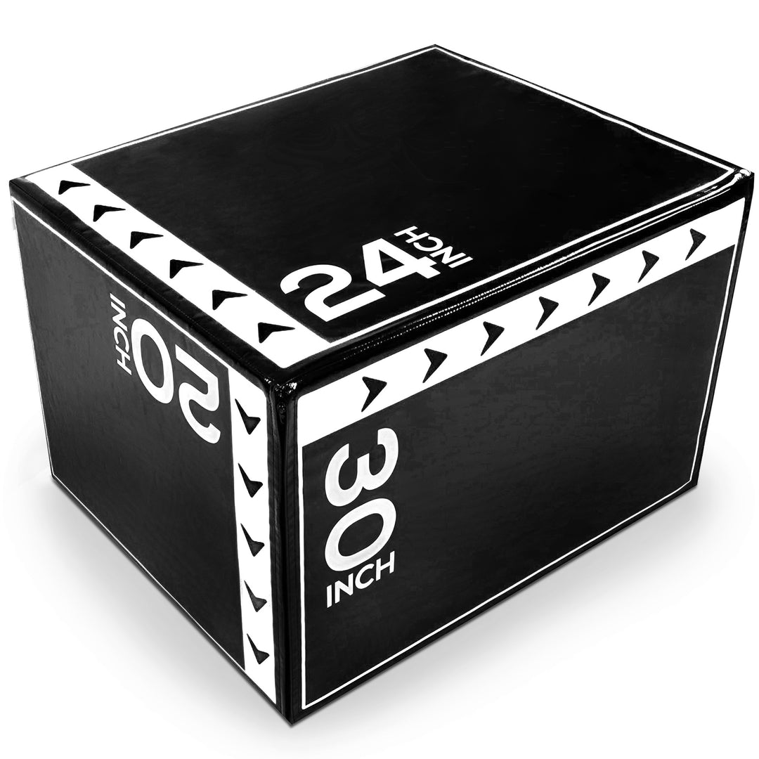 BalanceFrom Fitness 60 Pound Versatile 3-in-1 Plyometric Jumping Exercise Box