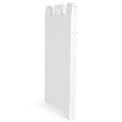 Plasticade Signicade Folding Sidewalk Double Sided Sign Stand, White (3 Pack)