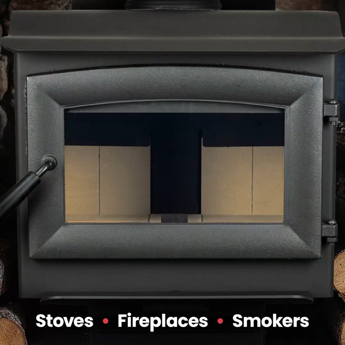 US Stove Company 4.5 x 9 x 1.25" Wood Burning Stove Pumice Firebrick, (6 Bricks) (4 Pack) - VMInnovations