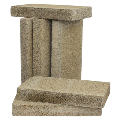 US Stove Company 4.5 x 9 x 1.25" Wood Stove Pumice Firebrick(6 Bricks)(Open Box)