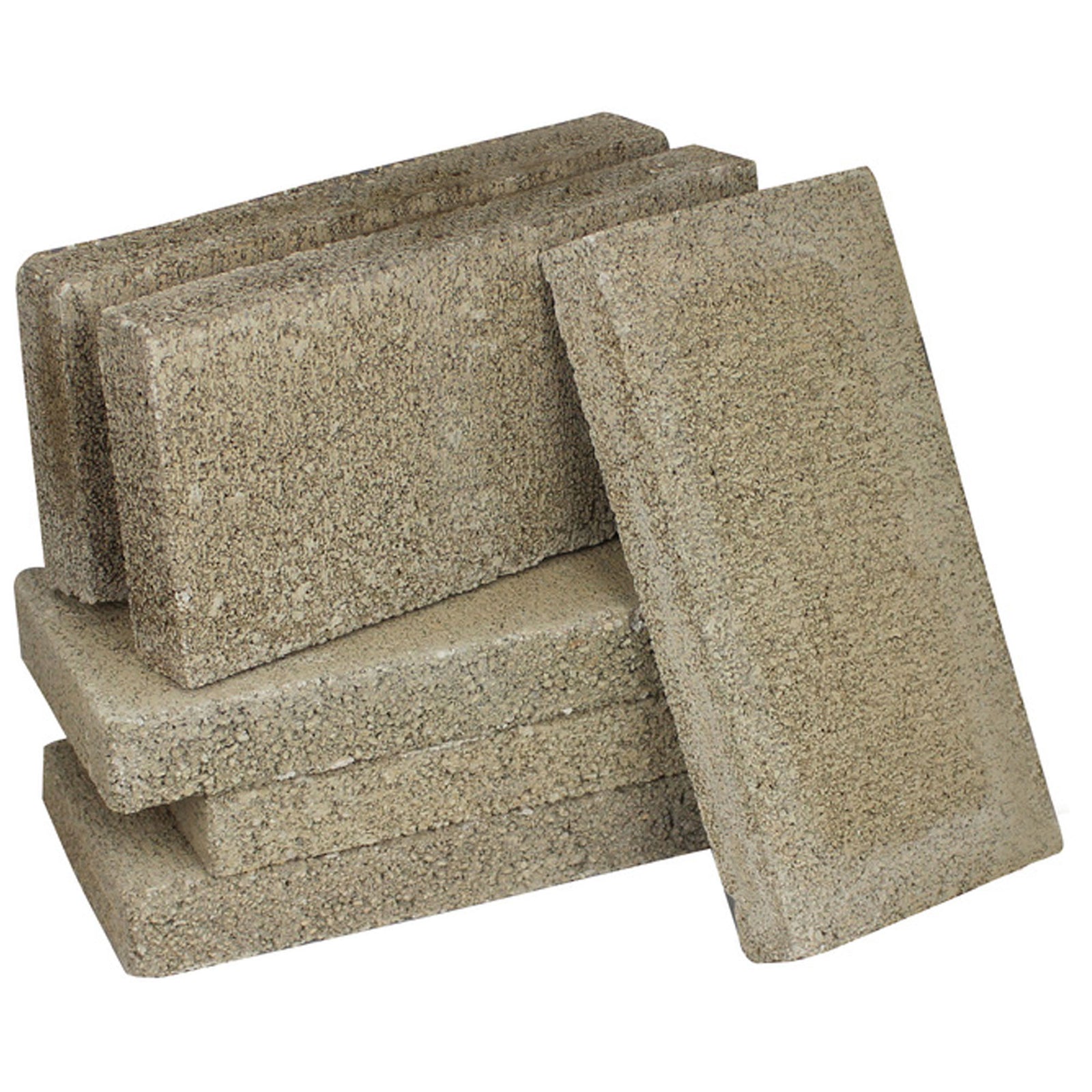 US Stove Company 4.5 x 9 x 1.25" Wood Burning Stove Pumice Firebrick, (6 Bricks) - VMInnovations