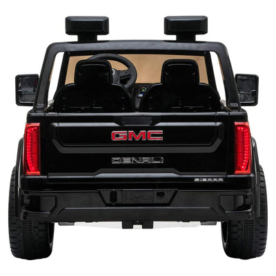 DAKOTT GMC Sierra Denali HD 2 Seater 12V Ride On Electric Vehicle, Black (Used) - VMInnovations